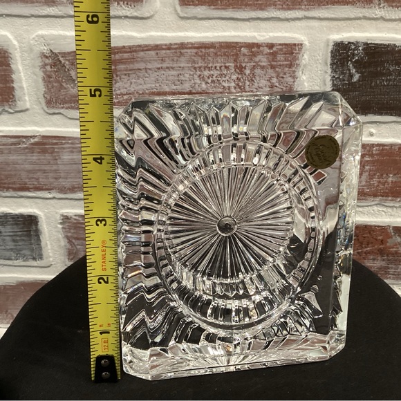 Cristal D’arques 24% Lead Crystal - Photo Frame - Candle Holder - Excellent - Picture 10 of 11